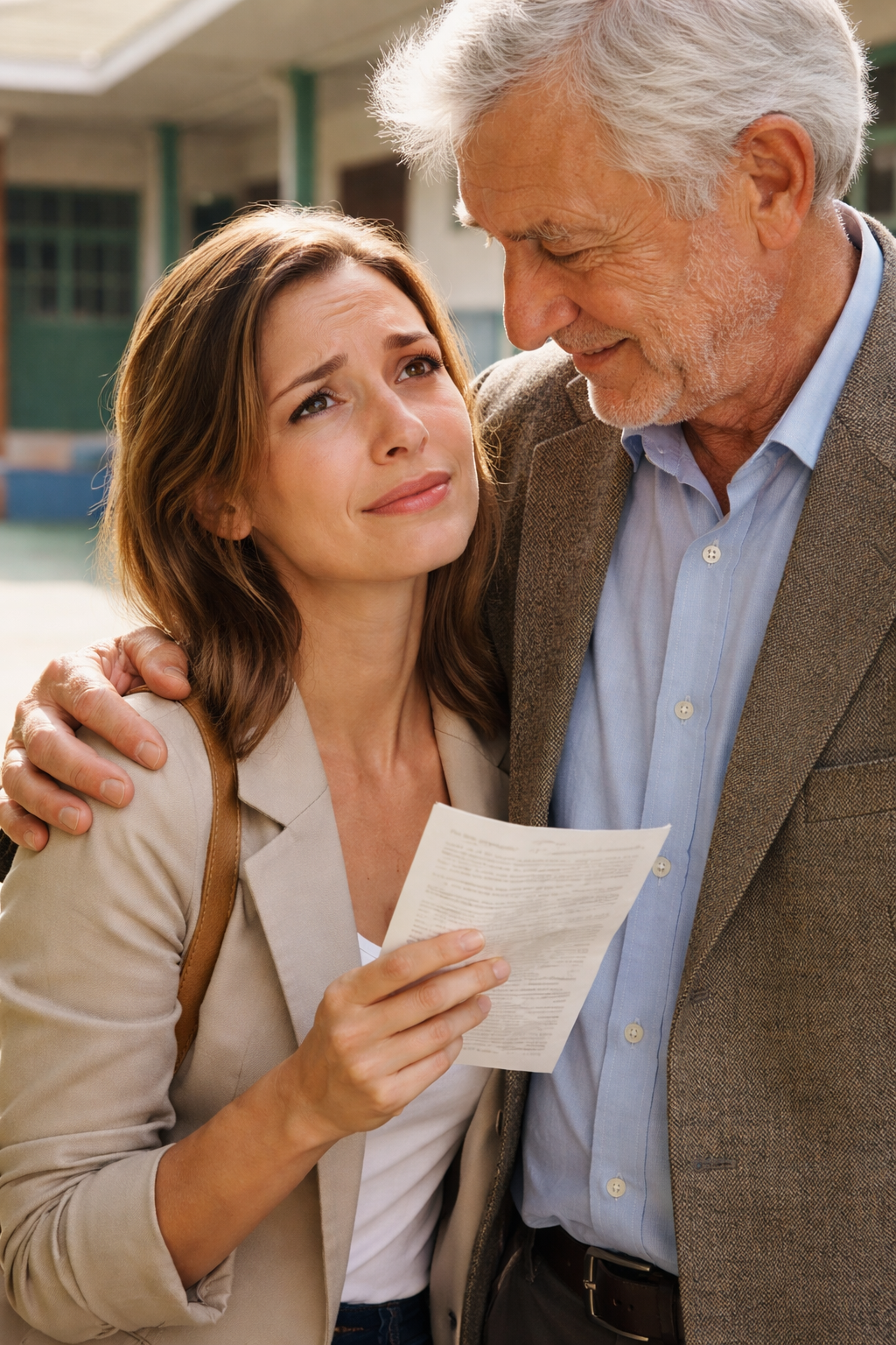 Ela Voltou à Sala Onde Quase Desistiu de Si Mesma — e Encontrou o Professor que Mudou Sua Vida com Uma Única Frase